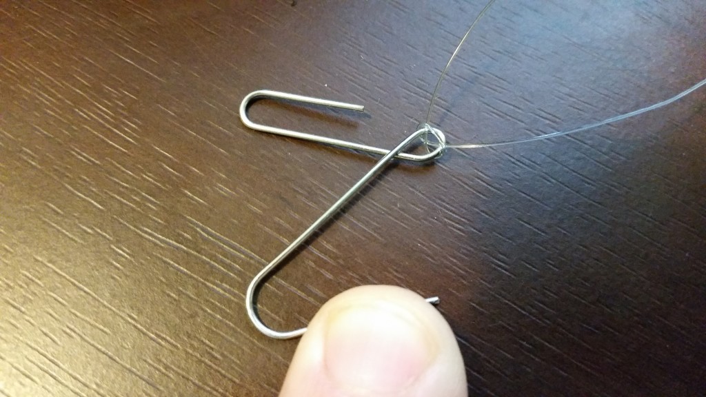 A paperclip becomes an anchor. Does anyone use these to clip paper any more?