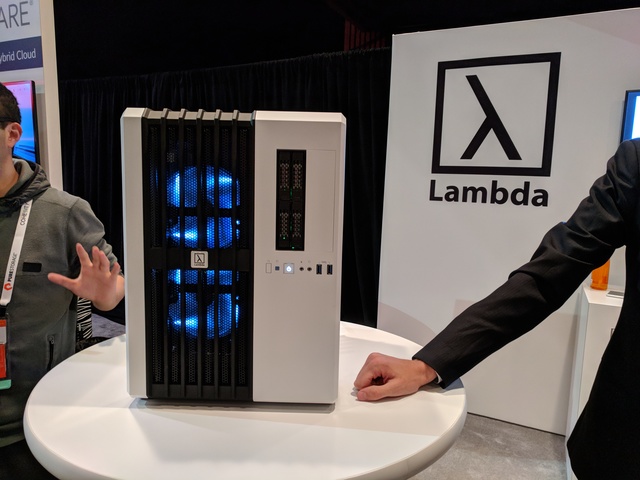 Lambda, a vendor displaying at Pure Accelerate 2018