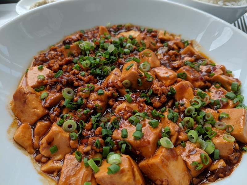 Mapo tofu at 38 restaurant, Grand Hyatt KL